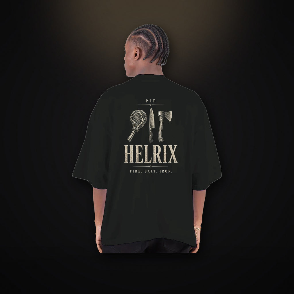 HELRIX Oversized Tee – Ansicht
