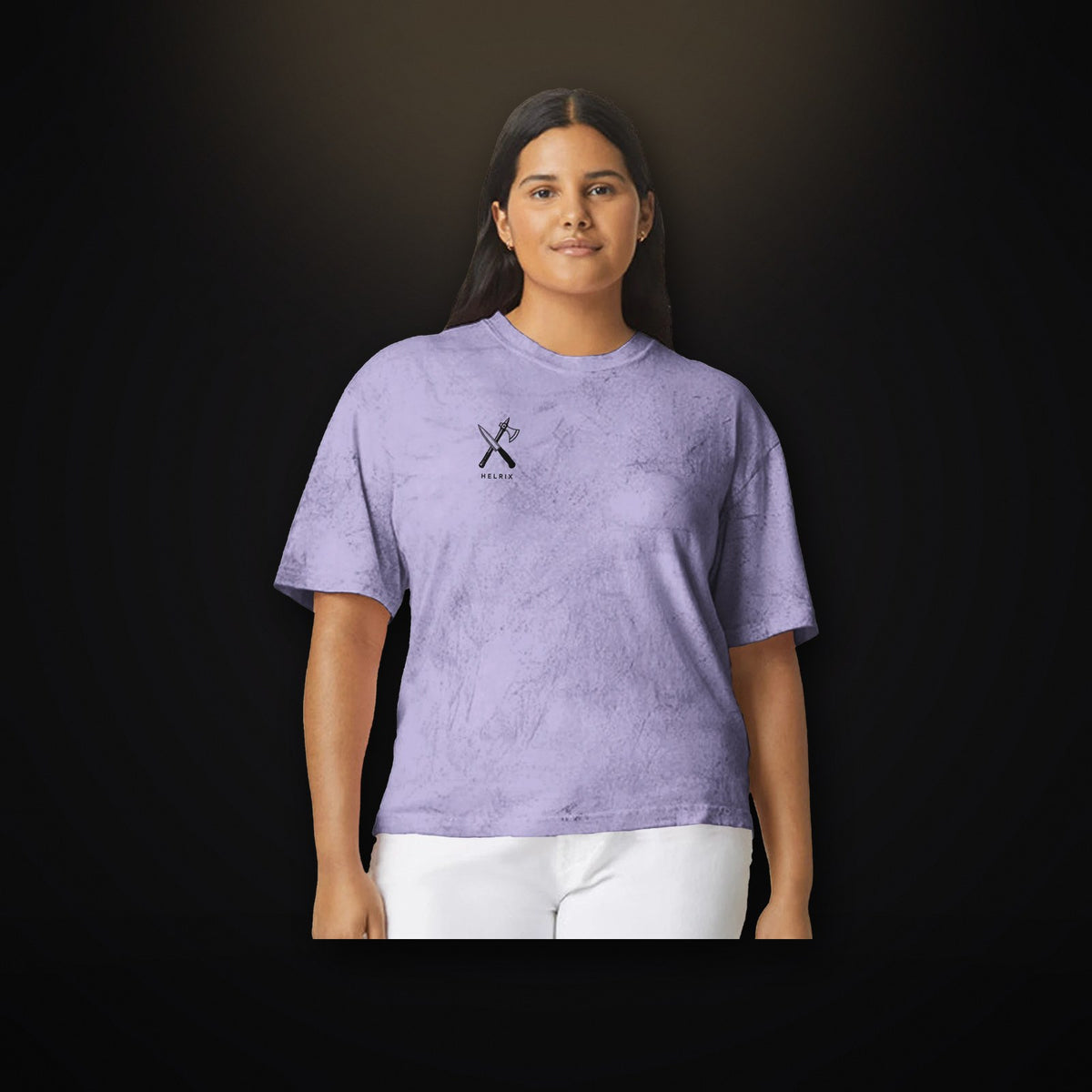 HELRIX Tie-Dye Tee – Ansicht