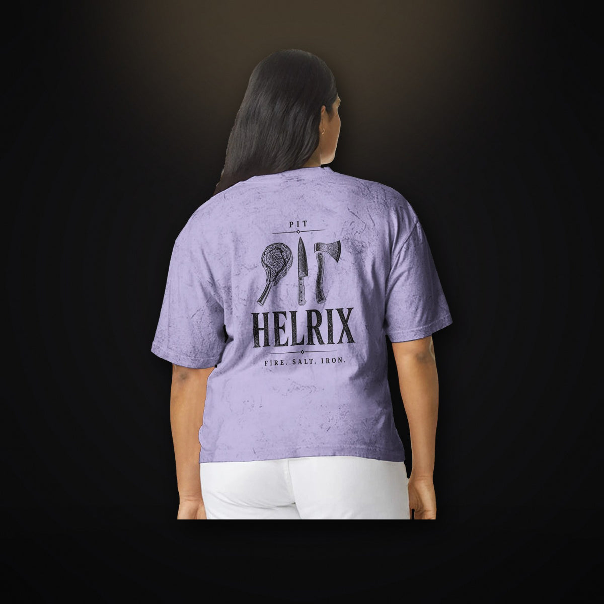 HELRIX Tie-Dye Tee – Ansicht