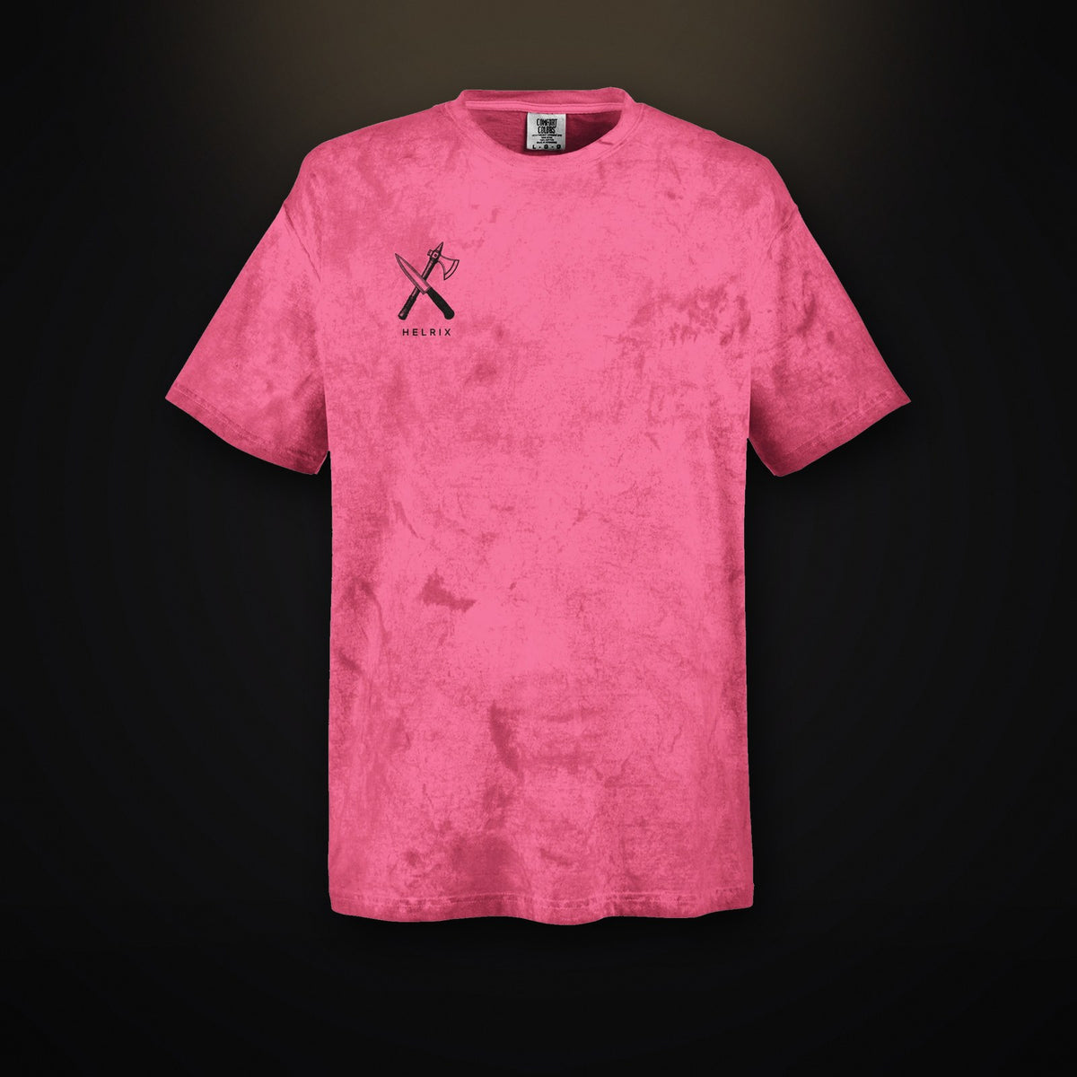 HELRIX Tie-Dye Tee – Hibiscus