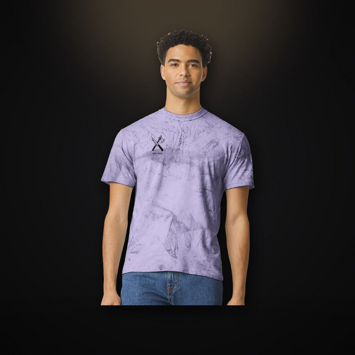 HELRIX Tie-Dye Tee – Ansicht