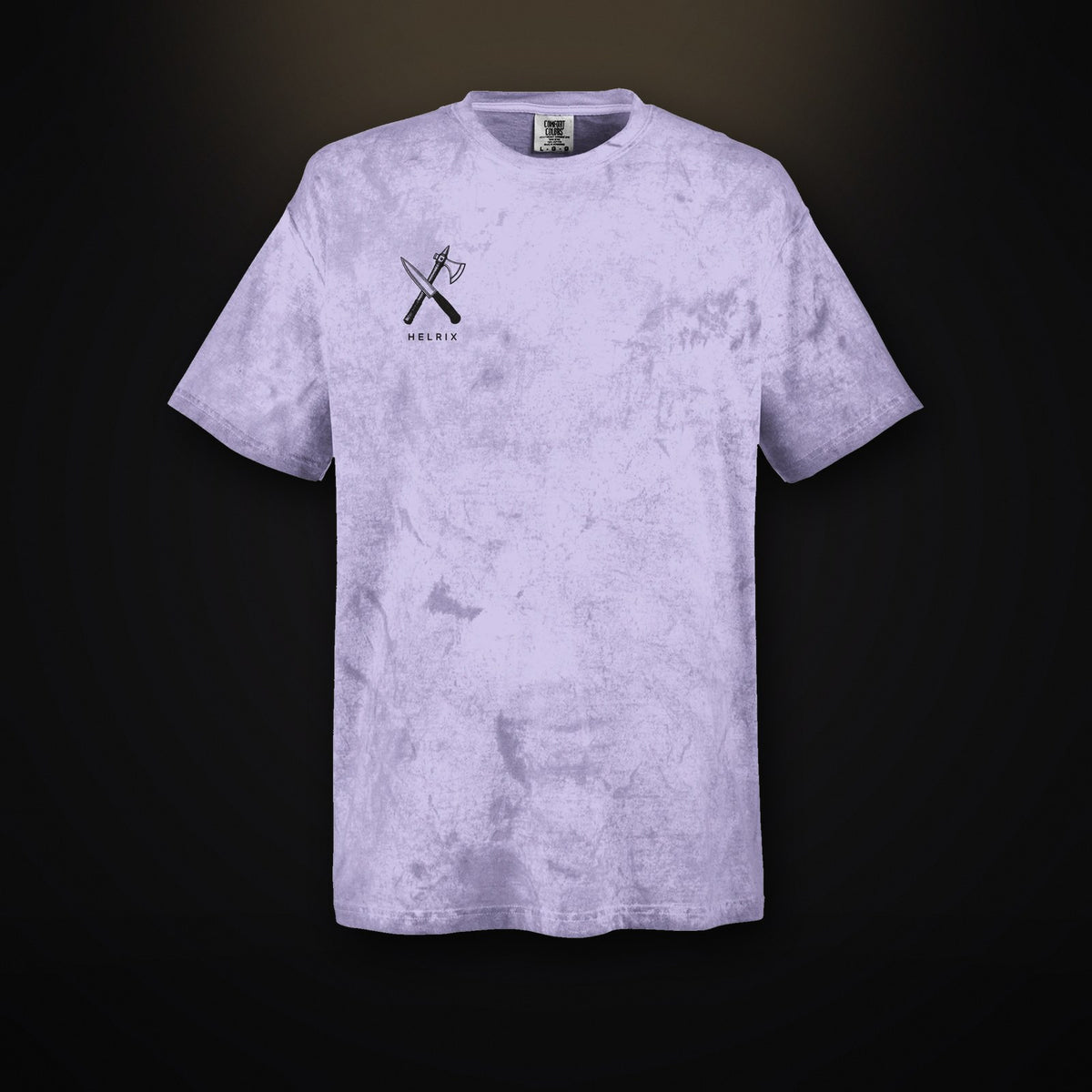 HELRIX Tie-Dye Tee – Amethyst