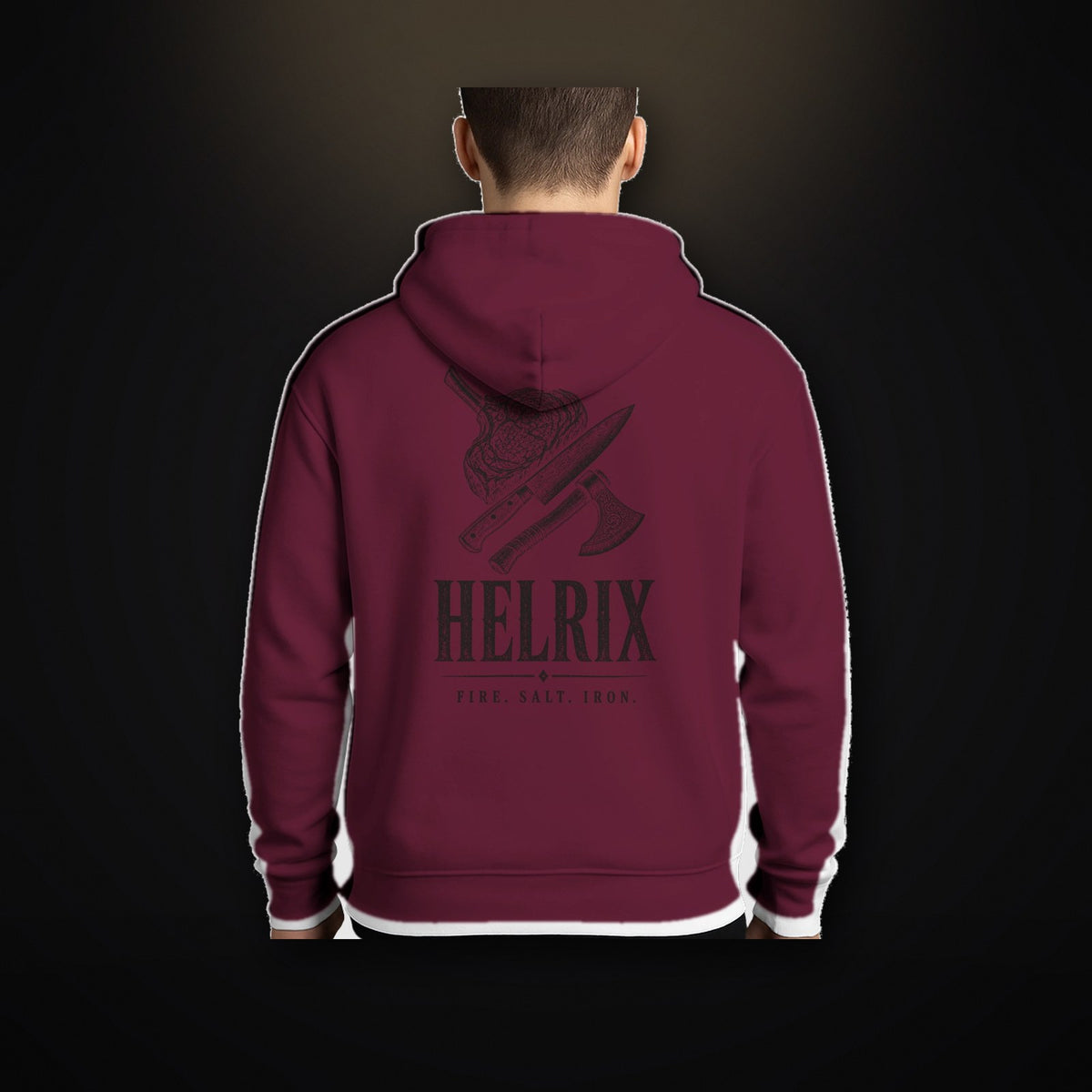 HELRIX Heavyweight Hoodie – Ansicht